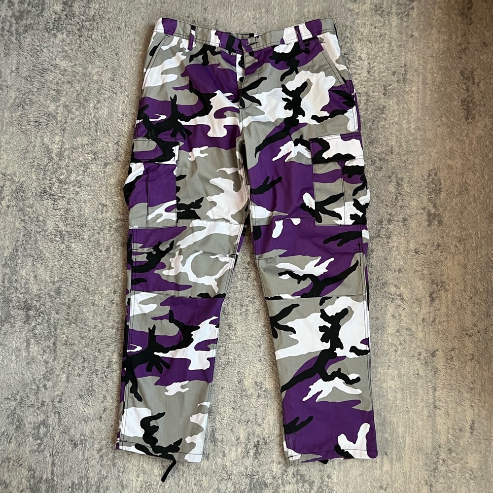 Rothco Purple Camo Pants Ravens Large